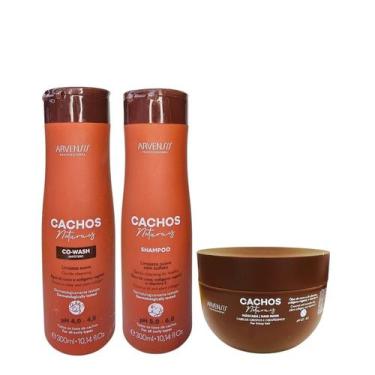 Imagem de Kit Arvensis Professional Cachos Naturais - Shampoo 300ml + Co-Wash 30