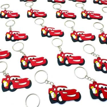 Imagem de lembrancinha McQueen Chaveiro Tema Aniversário Festa os carros - NoBra