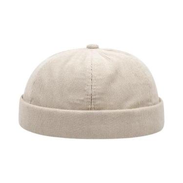 Imagem de Boné Unissex Retrô Hip Hop Sem Aba - Estilo Casual de Rua para Primave