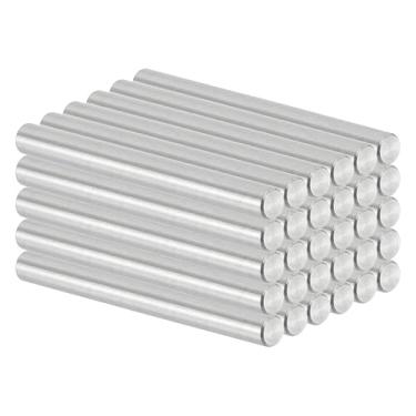 Imagem de PATIKIL Pino de cavilha de aço inoxidável de 4 mm x 45 mm, 30 peças de aço inoxidável 304 pinos de prateleira, suporte de haste, elementos de fixação de metal para prateleiras, componente de fixação