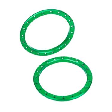 Imagem de BeaxTurbo Racing Upgrade Parts Aluminum 4.3" Bead Lock Outer Ring for proline Badlands MX43 / Trencher Wheels (Green)
