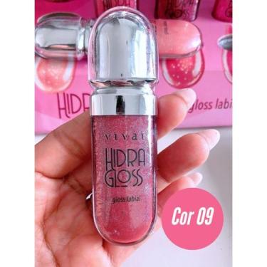 Imagem de Hidra Gloss Labial Vivai Hidratante Alto Brilho Longa Duração Lip Magi