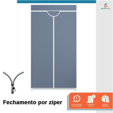 Imagem de Armário Guarda Roupa Dobrável Portátil Multiuso Organizador - Staremca