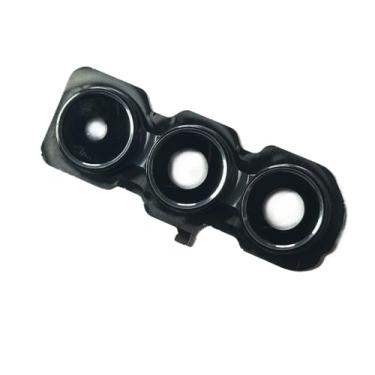 Imagem de zhxchzhi Lente de câmera traseira OEM com suporte compatível com Galaxy A55 5G (A556 / 2024) peças pretas