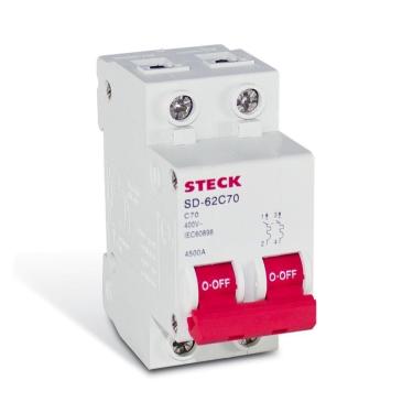 Imagem de Disjuntor Serie Sd62 40A 2P Curva C Steck