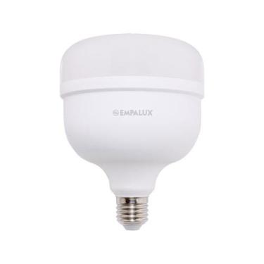 Imagem de Lâmpada LED Bulbo 40W Luz Branco Quente Empalux, Branco