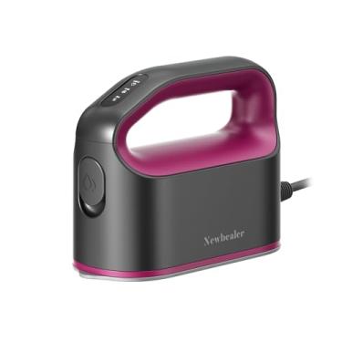 Imagem de Newbealer Ferro A Vapor Inteligente Para Roupas - Turbo Profissional De 1200 W, 3 Modos Aquecimento E Secagem, 45 Segundos, Tanque 6 Oz, Desligamento Automático, Base Cerâmica Antiaderente Casa, Hot