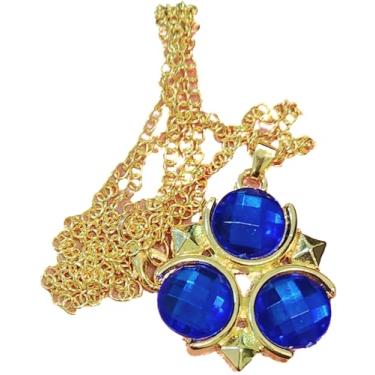 Imagem de Colar Zelda Cosplay, Delicado, Corrente 60 cm, Pingente 3,5 x 3 cm, Presente Anime