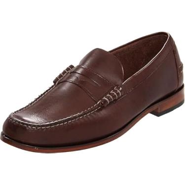 Imagem de Florsheim Mocassim masculino Berkeley Penny, Cavalo louco marrom, 14 Wide