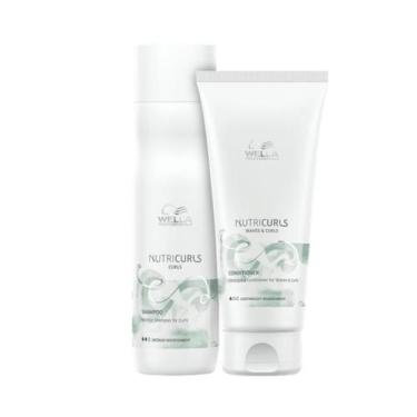 Imagem de Wella Nutricurls Sh 250ml + Cond 200ml - Wella profissional