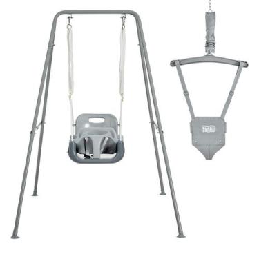 Imagem de Swing Set FUNLIO 2 em 1 para crianças e bebês, suéter com sacos de are