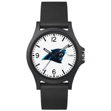 Imagem de Relógio masculino Timex Arena 40 mm - Carolina Panthers, Preto