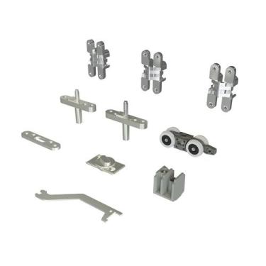 Imagem de Sistema Articolato Pivô 02 Folhas 50Kg com Dobradiça Invisível 14926 R