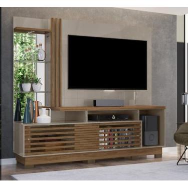 Imagem de Home Theater Frizz Plus com Pés, Portas Frizadas, Espero e Led - Fen-d