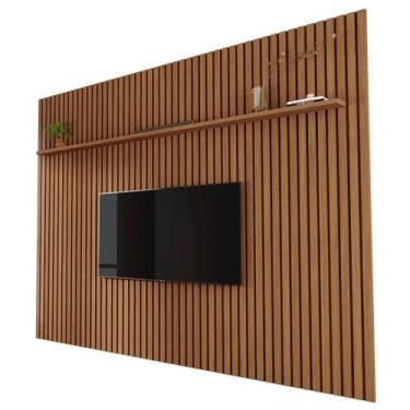 Imagem de PAINEL VIVA 100% RIPADO COR FREIJÓ RÚSTICO AMADEIRADO 230cm x 220cm PA