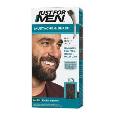 Imagem de Grecin 5 Barba e Bigode Gel Tonalizante Castanho Escuro