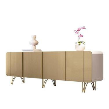 Imagem de Buffet Saluti Champanhe Off White - HB Móveis - HB Moveis
