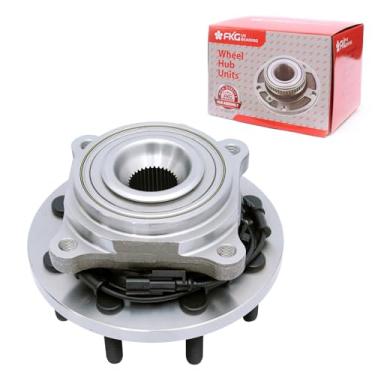 Imagem de FKG 515148 Conjunto de cubo de rolamento de roda dianteira para 2012 2013 Ram 2500, 2012 2013 Ram 2500, (4WD / 4x4 / 8 Lugs modelos apenas)