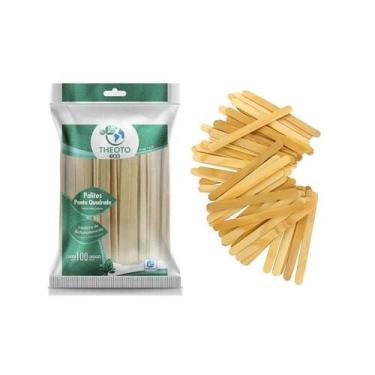 Imagem de Palito de Sorvete Cru Pct com 500 Unidades Teotho - Theoto