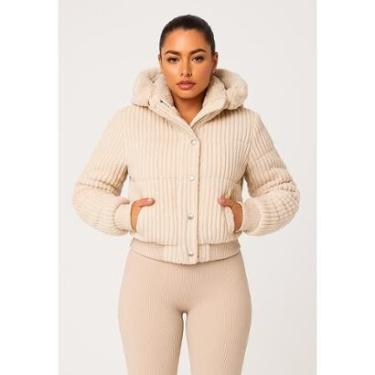 Imagem de Jaqueta Cotele Elegante Frio Feminina La'Oase Cor:;Tamanho:M;Gênero:Feminino-Feminino