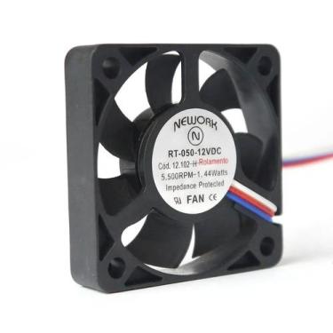 Imagem de Cooler 12V 50x50x10 NEWORK Mod. RT-050 12102H Rolamento