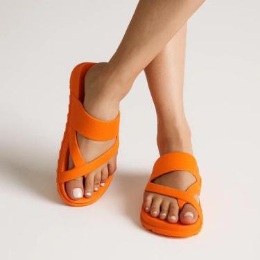 Imagem de Papete Slide Feminina  Confortável Segura Para Casa e Dia a Dia - Spos