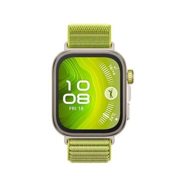 Imagem de Smartwatch Huawei Watch Fit 4 Pro Verde com 1,82", Pulseira de Nylon, Bluetooth e 32GB