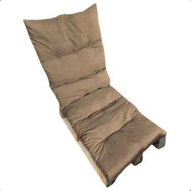 Imagem de Almofada Futon Cadeira Colchonete Futto Sofá Pallet Grande Espreguiçad