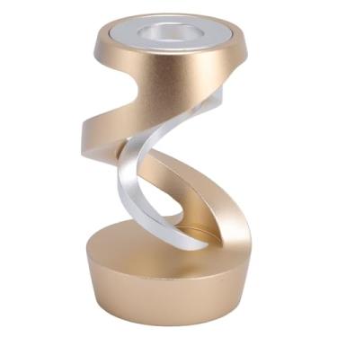 Imagem de Desktop Metal Flutuante Giroscópio Alumínio Alumínio Decoração de Giroscópio Rotativo (Dragão de ouro e prata)