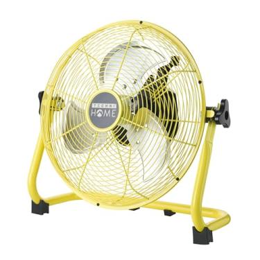 Imagem de Techni Home Ventilador sem fio recarregável de 12 polegadas de 4000 mAh de alta velocidade com tempo de execução de até 40 horas, ideal para acampamento, uso de emergência ou resfriamento doméstico