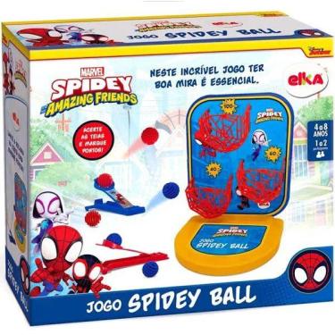 Imagem de Jogo - Spidey Ball Marvel - Lanca Bolinha - Homem Aranha - 1218 ELKA
