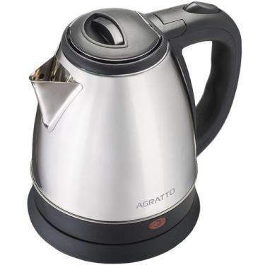 Imagem de Chaleira Jarra Elétrica Térmica Inox 1,8 Litros Reforçada Inmetro 220V