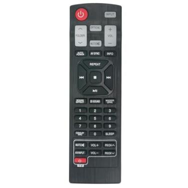 Imagem de AKB73575402 Controle remoto de substituição aplicável para LG Sound Bar NBN36 NB3730A NB3531A NB3530A NB3532A NB2520A NB2420A NB3520A NB3520A NB2530A NB3520A NB3730A S33A3 1-D