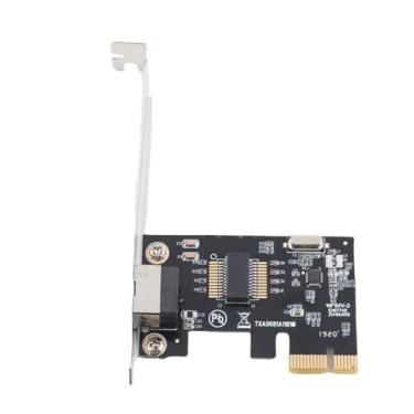 Imagem de Placa de rede PCI-E Plug & Play 10/100/1000Mbps, RTL 8111F Adaptador de rede Gigabit Ethernet de alto desempenho, RTL 8111F chip de controle de rede Gigabit de alto desempenho