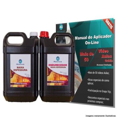Imagem de Resina Crystal Baixa Espessura de 15kg - RESINAS AG