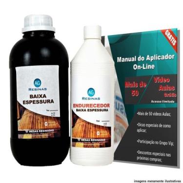 Imagem de Resina AG Baixa Espessura de 1,5kg - RESINAS AG