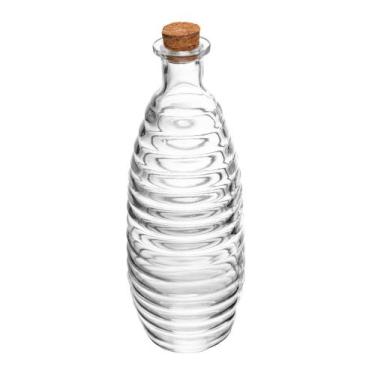 Imagem de Pote de Vidro com Tampa Rolha Colméia 650ml  - Lyor