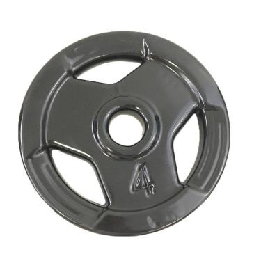 Imagem de Anilha Sport Emborrachada Furo Standad Ahead Sports 4Kg