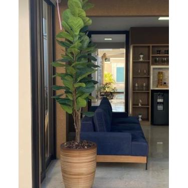 Imagem de Planta artificial ficus lyrata 1.60mt/ o vaso não acompanha - Toke ver