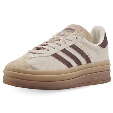 Imagem de adidas WMNS Gazelle Bold Tênis, Branco creme/marrom/bege mágico, 36