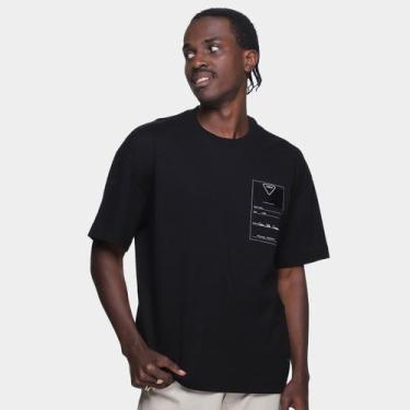 Imagem de Camiseta Colcci Básica Masculina, Preto, GG