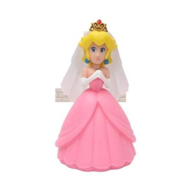 Imagem de Figura de Ação Super Mario - Bowser e Princesa Peach - Brinquedo para 