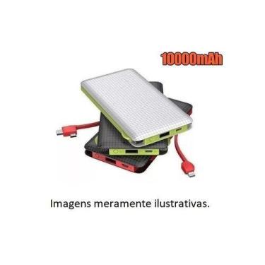 Imagem de Carregador Bateria Externa Completa Portátil 10000 mAh - Pineng 