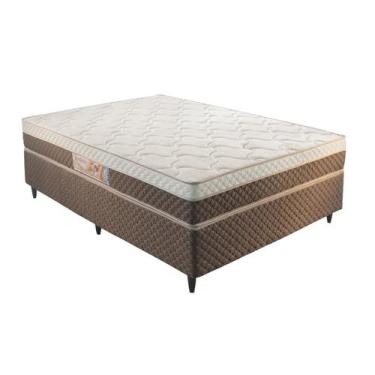 Imagem de Colchão Queen Size Três Camadas de Espuma Plus Rondomóveis Tecido Malh