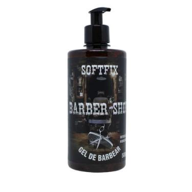 Imagem de Gel De Barbear Barber Shop Softfix Para Barba Masculino 500g