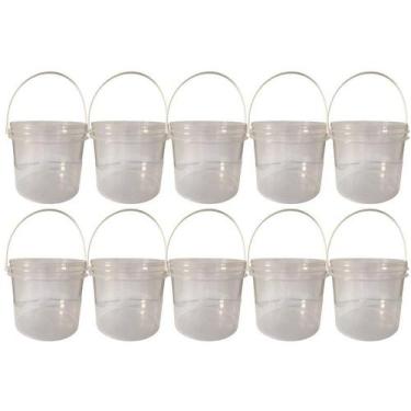 Imagem de Balde Transp 2.2L Alça Plast P Enema 10 Pçs - Nastripack