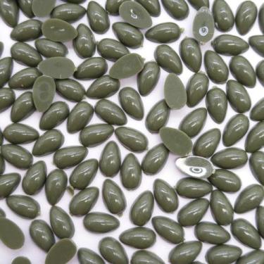 Imagem de Colagem Gota Resina Verde Musgo 5x8mm 500pçs 60g - Macall