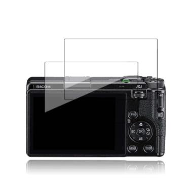 Imagem de NOUKAJU Protetor de tela para Ricoh GR IV, vidro temperado HD, dureza 9h, arranhões, anti-impressão digital, protetor de filme de vidro temperado para câmera Ricoh GR IV [pacote com 2]