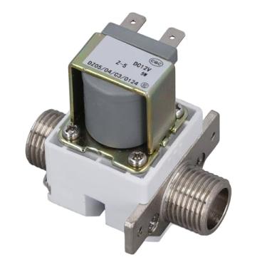 Imagem de WALFRONT DC12V Válvula Solenóide de água Porta de Conexão Rosqueada 1/2 Polegada Com Cofre de Retrofluxo Perfilizador Destacável para Máquina de Lavar Máquina de Lavar Lavagem Aquecedor