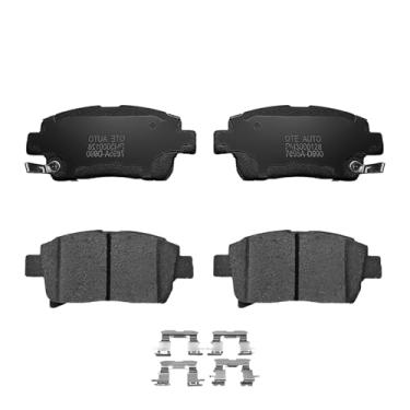 Imagem de PM Auto Substituição de pastilhas de freio dianteiras para Scion IQ 2012-2015, Scion XA, 2004 Scion XB, Toyota Echo 2003-2005, Toyota MR2 Spyder 2003-2005, Toyota Prius 2003-2009, conjunto de 4